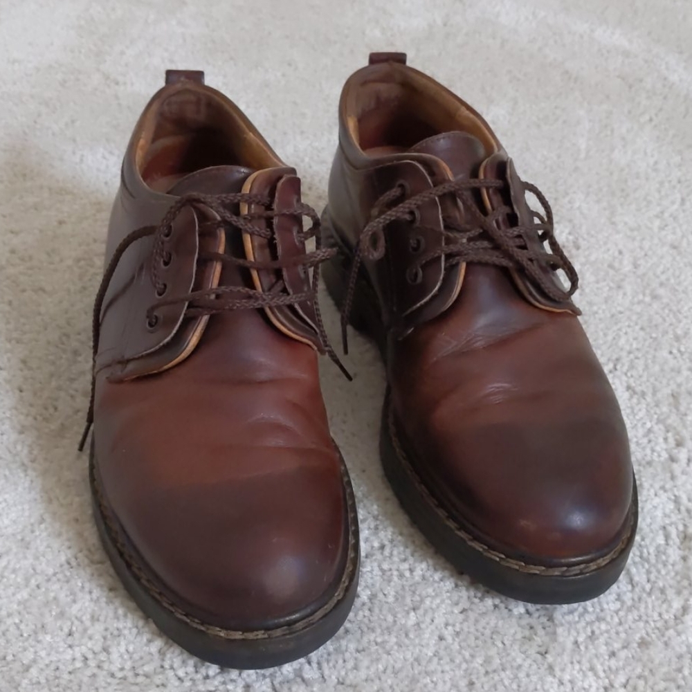 Johnston & Murphy Low Lace Up Italian Leather 9 M